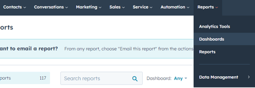 Reports- Dashboards
