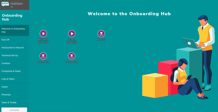 HubGem Customer Onboarding Hub