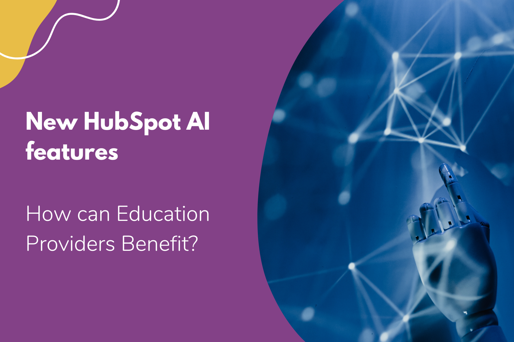 HubSpot AI features for education