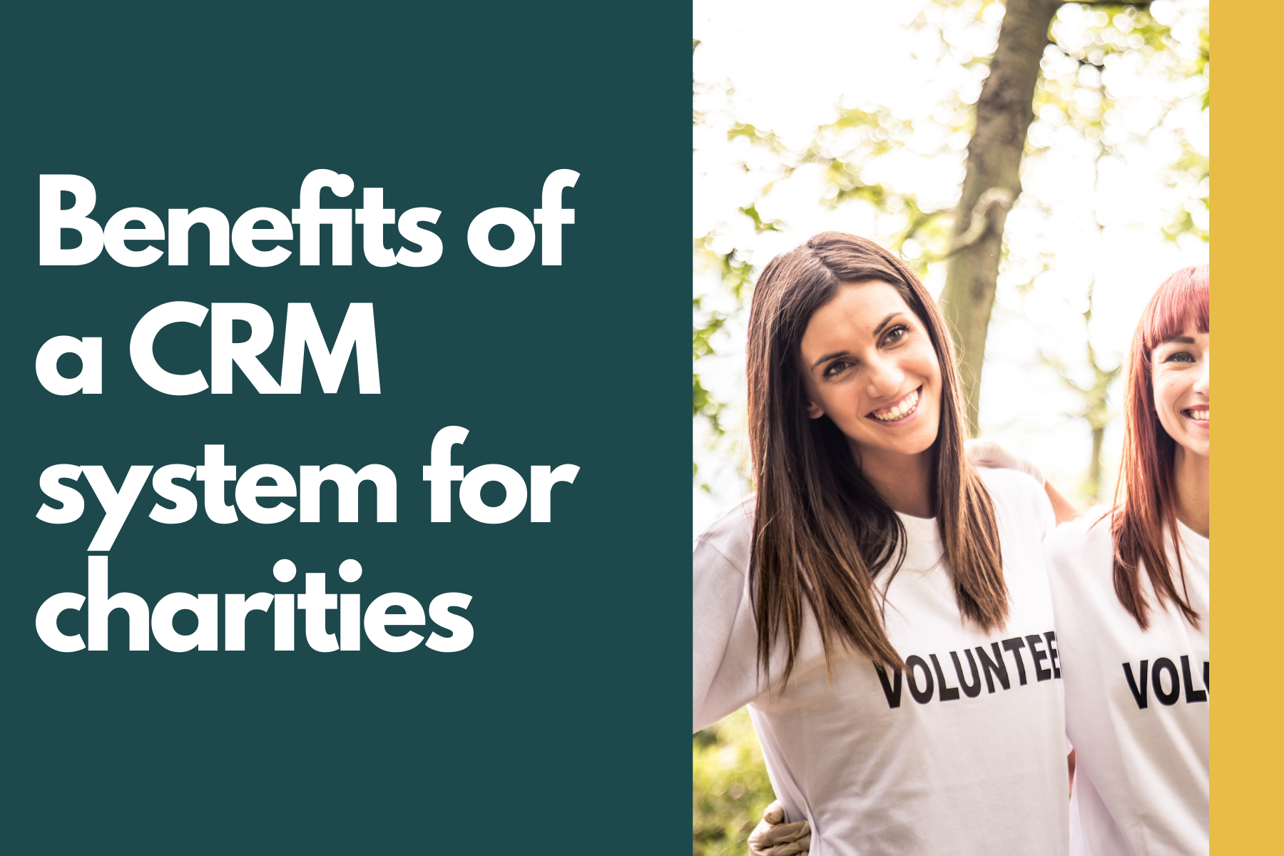 Benefit of Charity CRM Systems