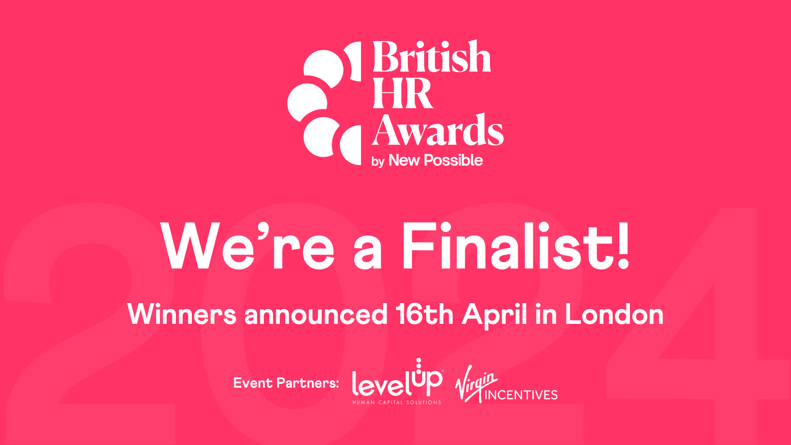 We’re a Finalist in the British HR Awards 2024